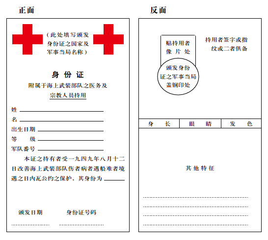 国际人道法条约- 海上武装部队伤者病者及遇船难者之日内瓦公约（日内瓦
